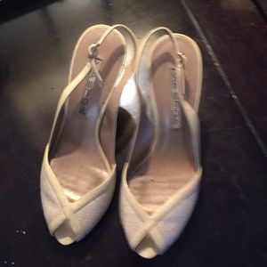 Via Spiga sling back high heel shoes size 6